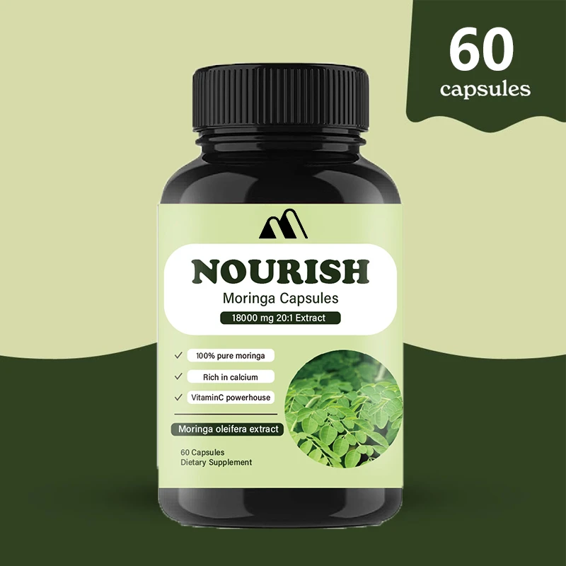 Moringa Leaf Powder - 모링가 캡슐 | | 100% 순수