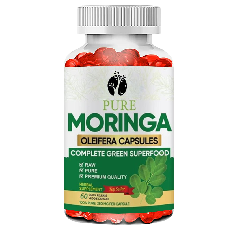Moringa Leaf Powder - 모링가 캡슐 -60캡슐 3배 고효율 항산화제