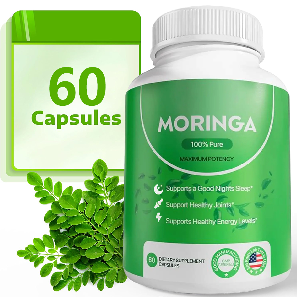 Moringa Leaf Powder - 모링가 캡슐 - 에너지 증진, 면역력