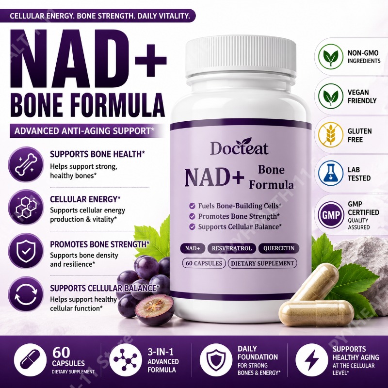 Wellness Quercetin - 도크티트 NAD+ 캡슐 (레스베라트롤 & 퀘르세틴