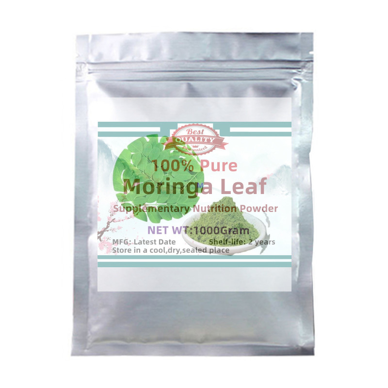 Moringa Leaf Powder - 유기농 모링가 잎 분말 100% 순수