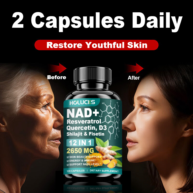 순수 안티에이징 NAD+ 캡슐, 레스베라트롤, 실라짓  - Wellness Quercetin 리뷰 및 가격