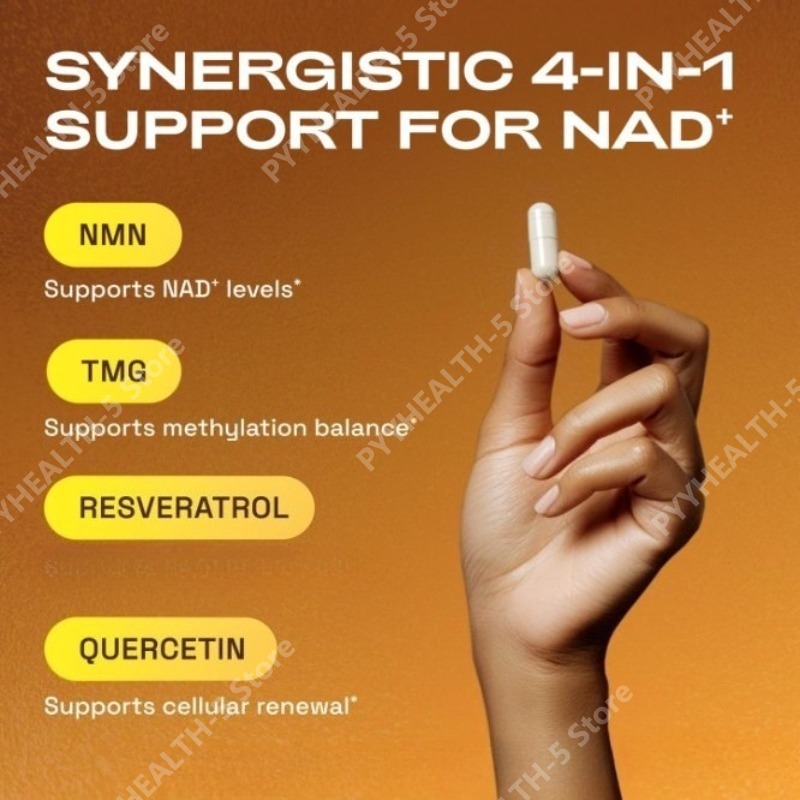 NMN NAD+ 지원 캡슐 1000mg, 퀘르세틴 함유 - Wellness Quercetin 리뷰 및 가격