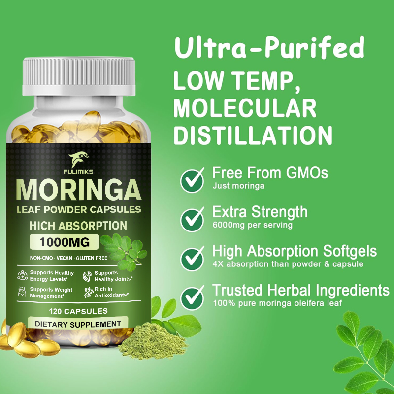 2개 구매 시 2개 무료! 순수 모링가 잎 분말 보충제 - Moringa Leaf Powder 리뷰 및 가격