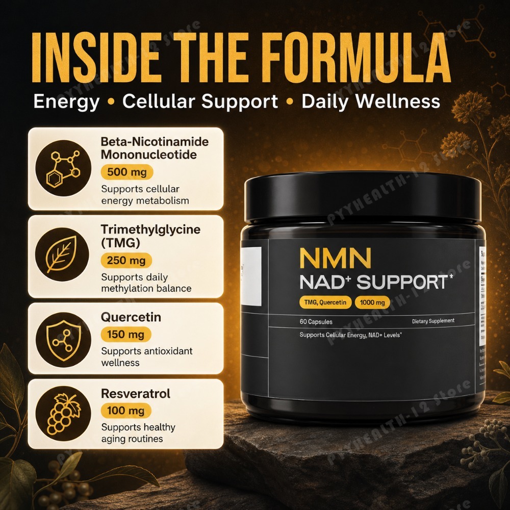 NMN NAD+ 지원 캡슐 1000mg (TMG, 퀘르 - Wellness Quercetin 리뷰 및 가격