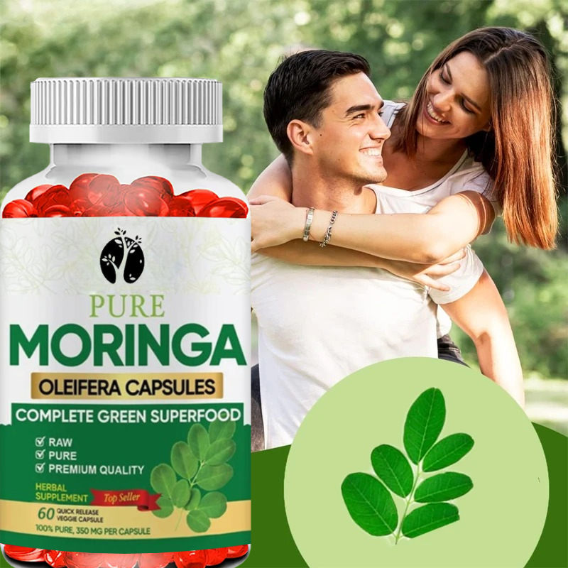 모링가 캡슐 -60캡슐 3배 고효율 항산화제 100%  - Moringa Leaf Powder 리뷰 및 가격