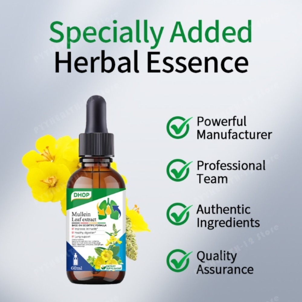 멀레인 잎 추출물 드롭스 60ml, 감초 뿌리와 황기  - Herbal Wellness Drops 리뷰 및 가격