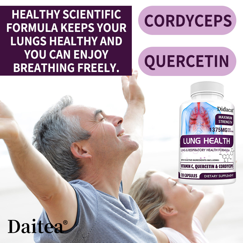 폐 해독 및 정화 캡슐 - 퀘르세틴, 허브 복합체, 기 - Wellness Quercetin 리뷰 및 가격