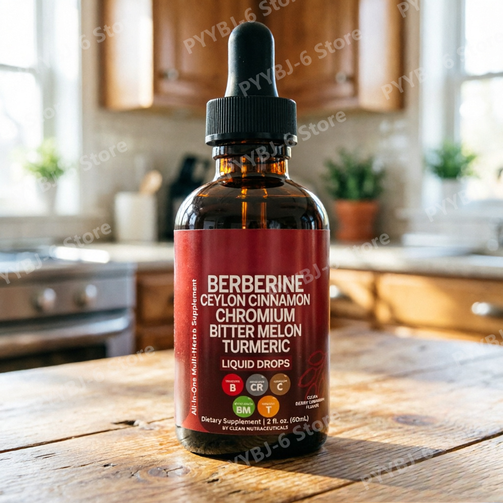 베르베린 크롬 강황 인삼 액상 드롭스 60ml 유기농  - Herbal Wellness Drops 리뷰 및 가격