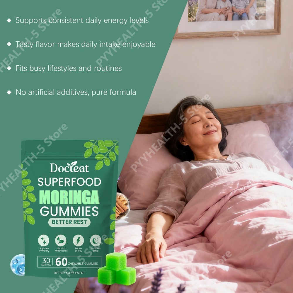 닥터티트 모링가 구미 B12, D3, C, 마그네슘,  - Moringa Leaf Powder 리뷰 및 가격