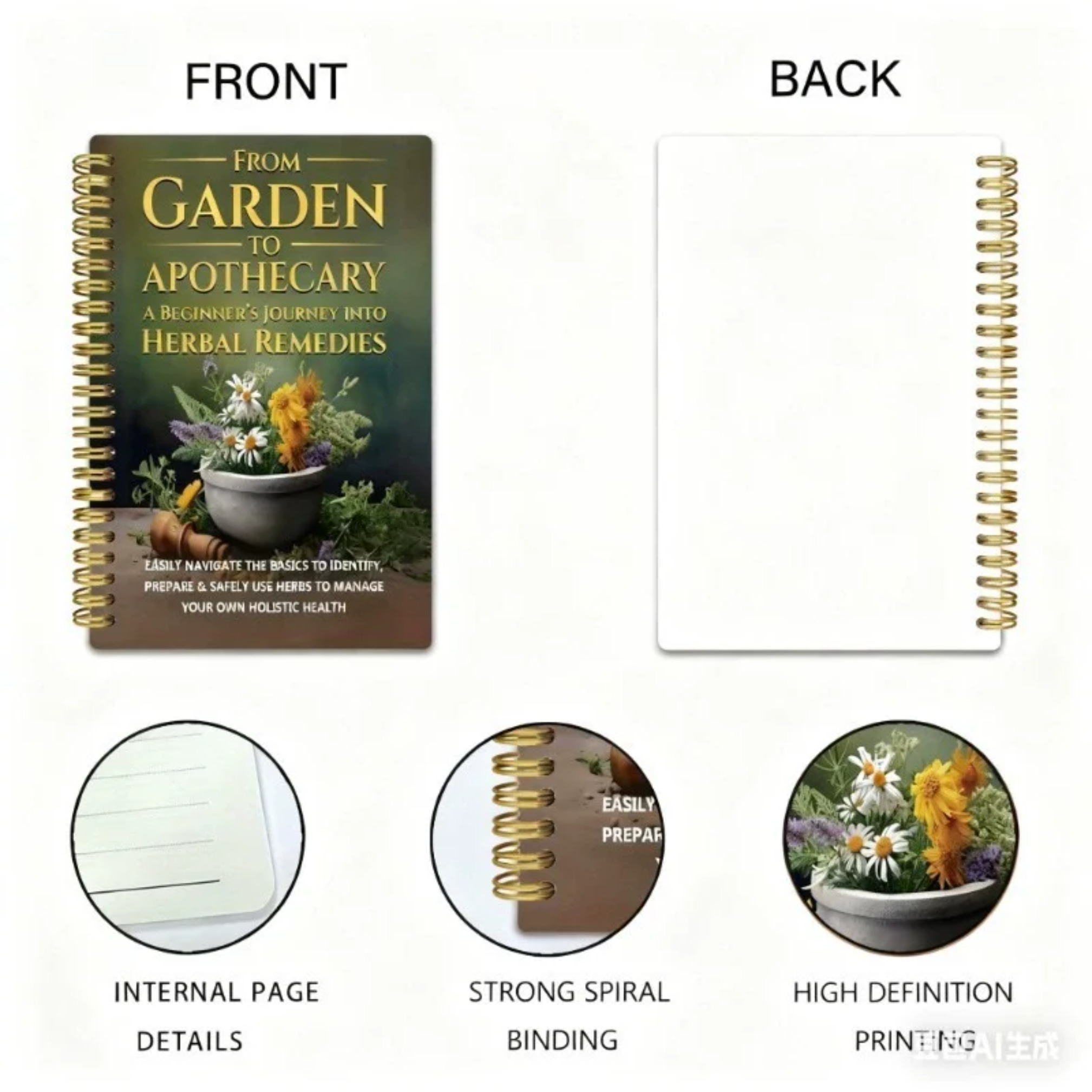 정원에서 약제상으로: 초보자의 허브 요법 여행 - 자연 - Herbal Gardens Wellness 리뷰 및 가격