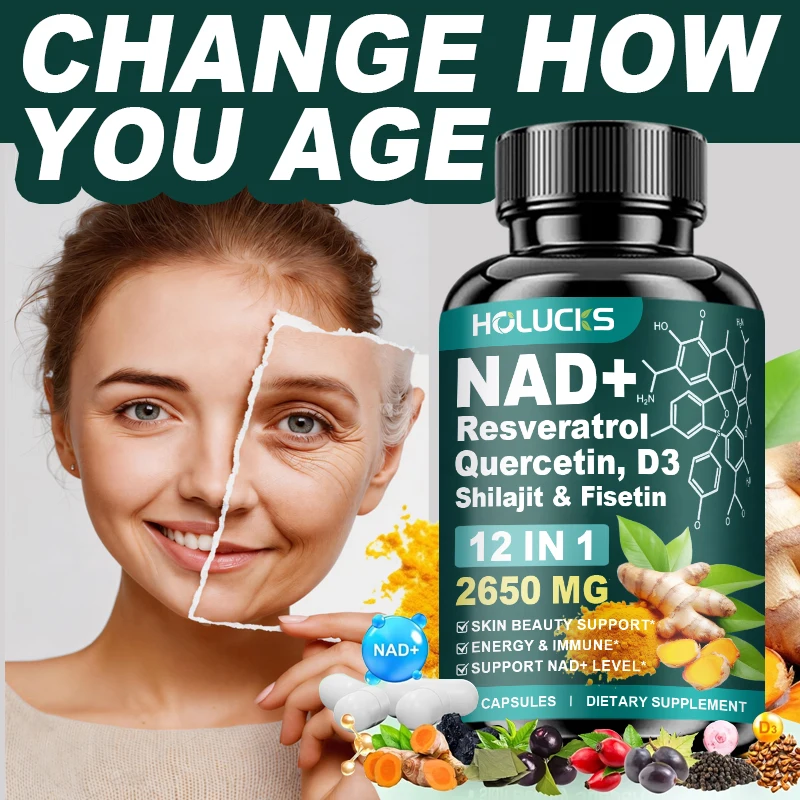 고효율 NAD+ 보충제, 퀘르세틴, 피세틴 함유, 일상 - Wellness Quercetin 리뷰 및 가격