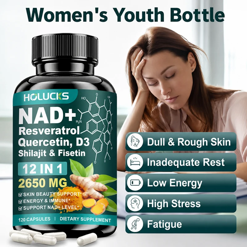고효율 NAD+ 보충제, 퀘르세틴, 피세틴 함유, 일상 - Wellness Quercetin 리뷰 및 가격