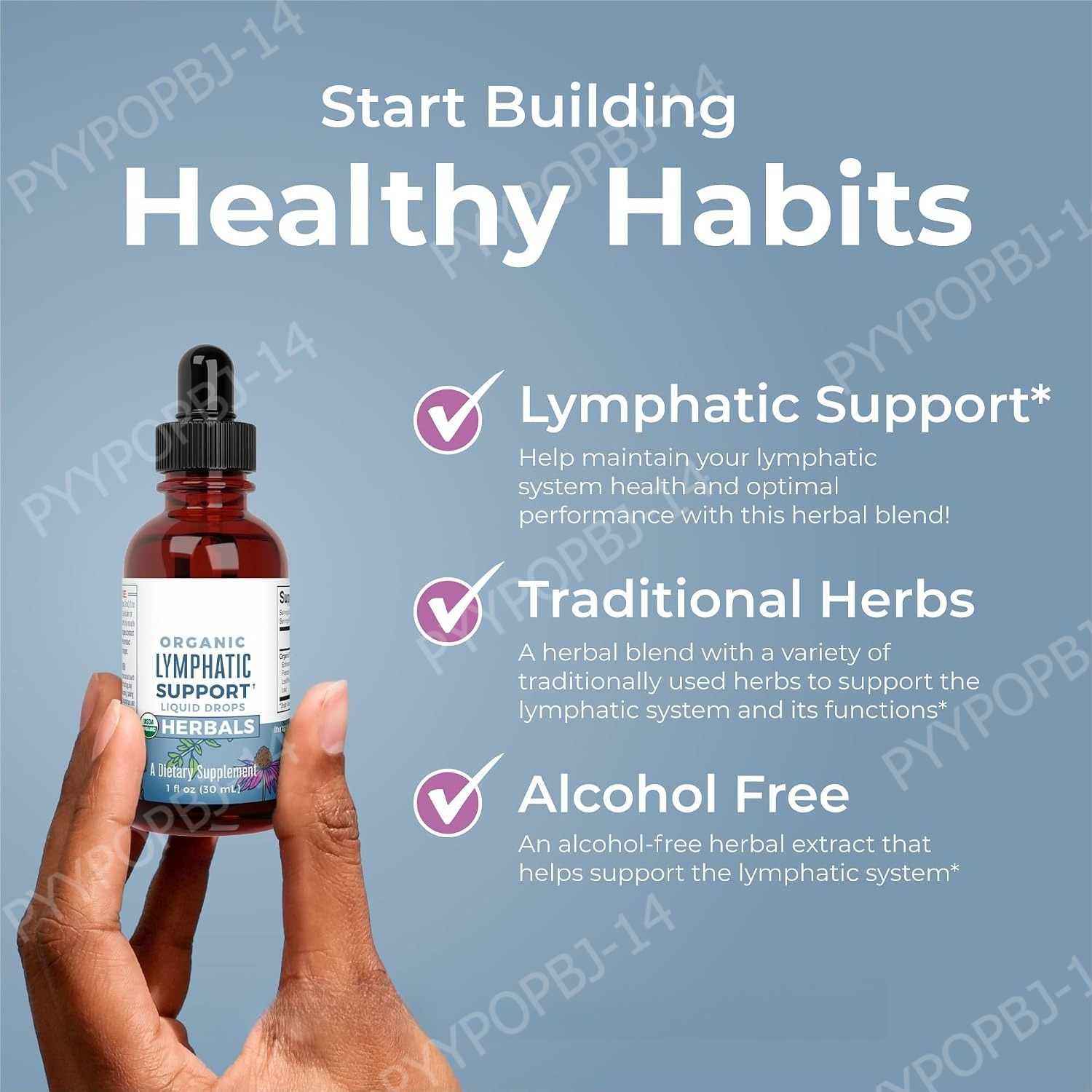 유기농 허브 액상 추출액 에키네시아, 엘더베리, 블루  - Herbal Wellness Drops 리뷰 및 가격