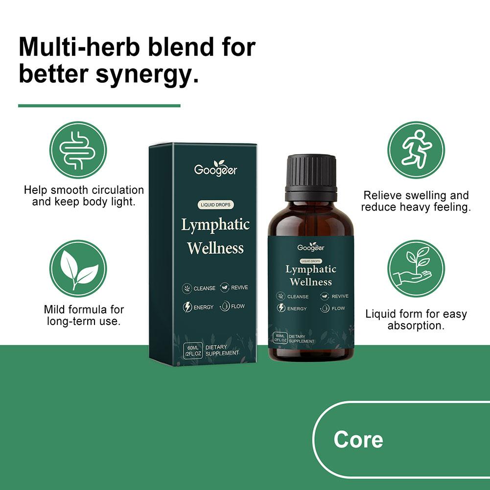 60ml 허벌 림프 웰니스 드레인징 드롭스 디톡스 리퀴 - Herbal Wellness Drops 리뷰 및 가격